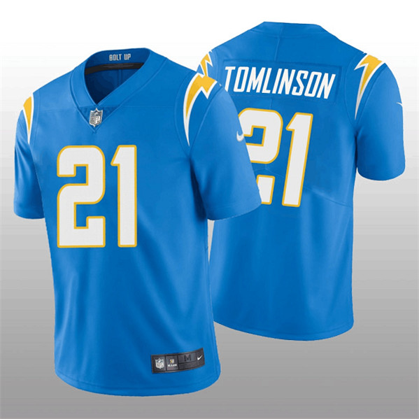 Men's Los Angeles Chargers #21 LaDainian Tomlinson Blue Vapor Untouchable Limited Stitched Jersey